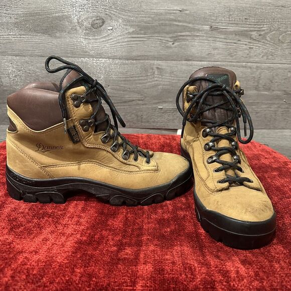 Danner Gore Tex Tan Leather Boots Vortex 99 Women's Size 9.5 m - Picture 1 of 10